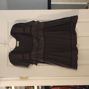 Lucky Brand Boho embroidered top XL